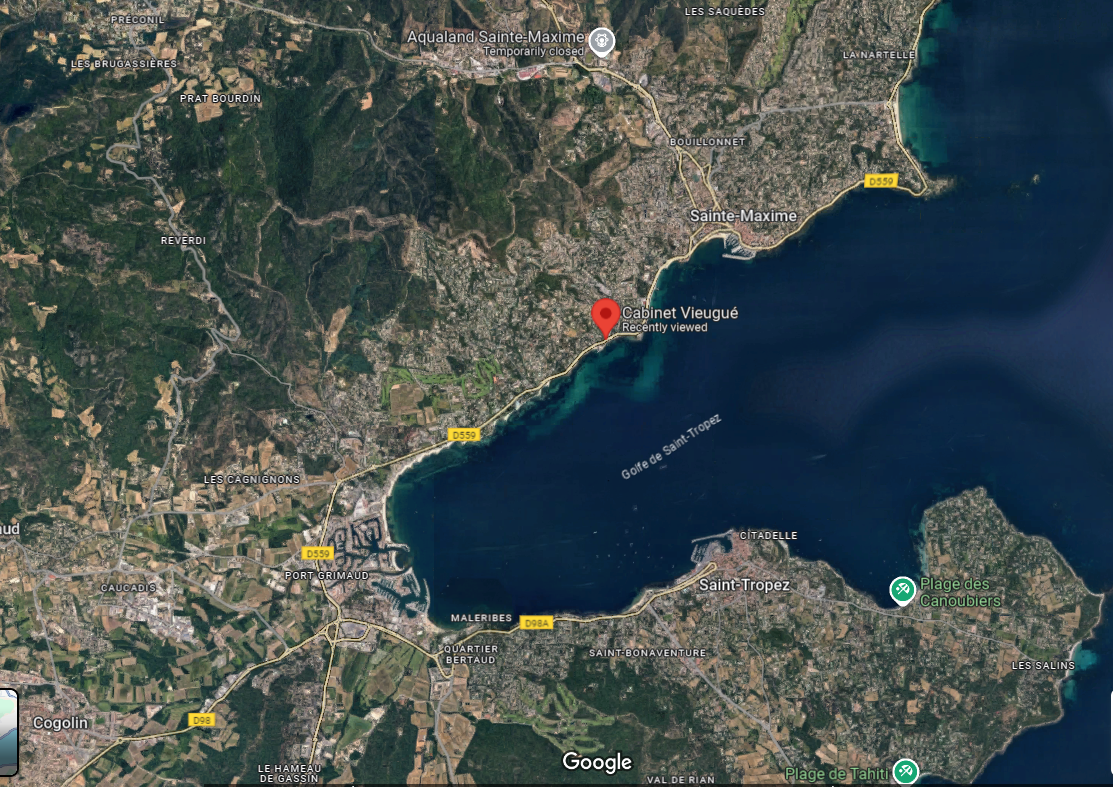 Google Maps Cabinet Vieugué